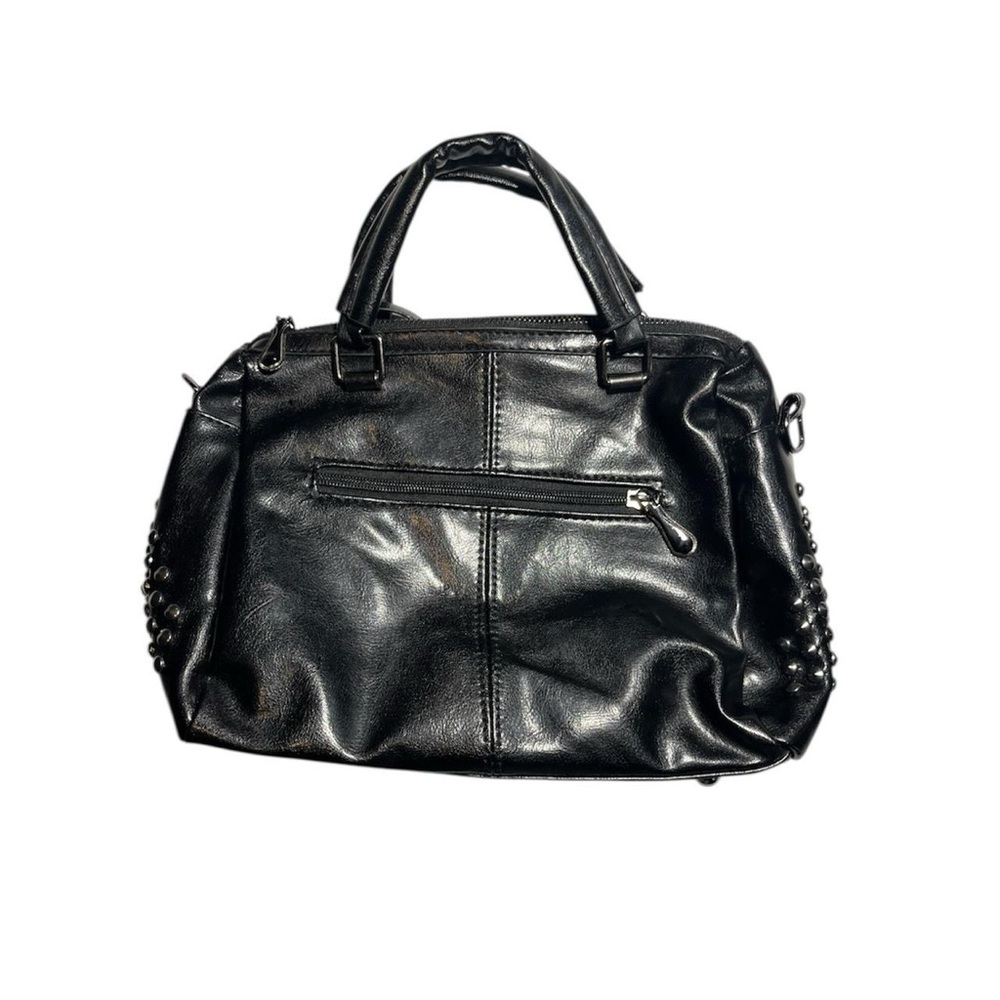 Black studded purse/ handbag